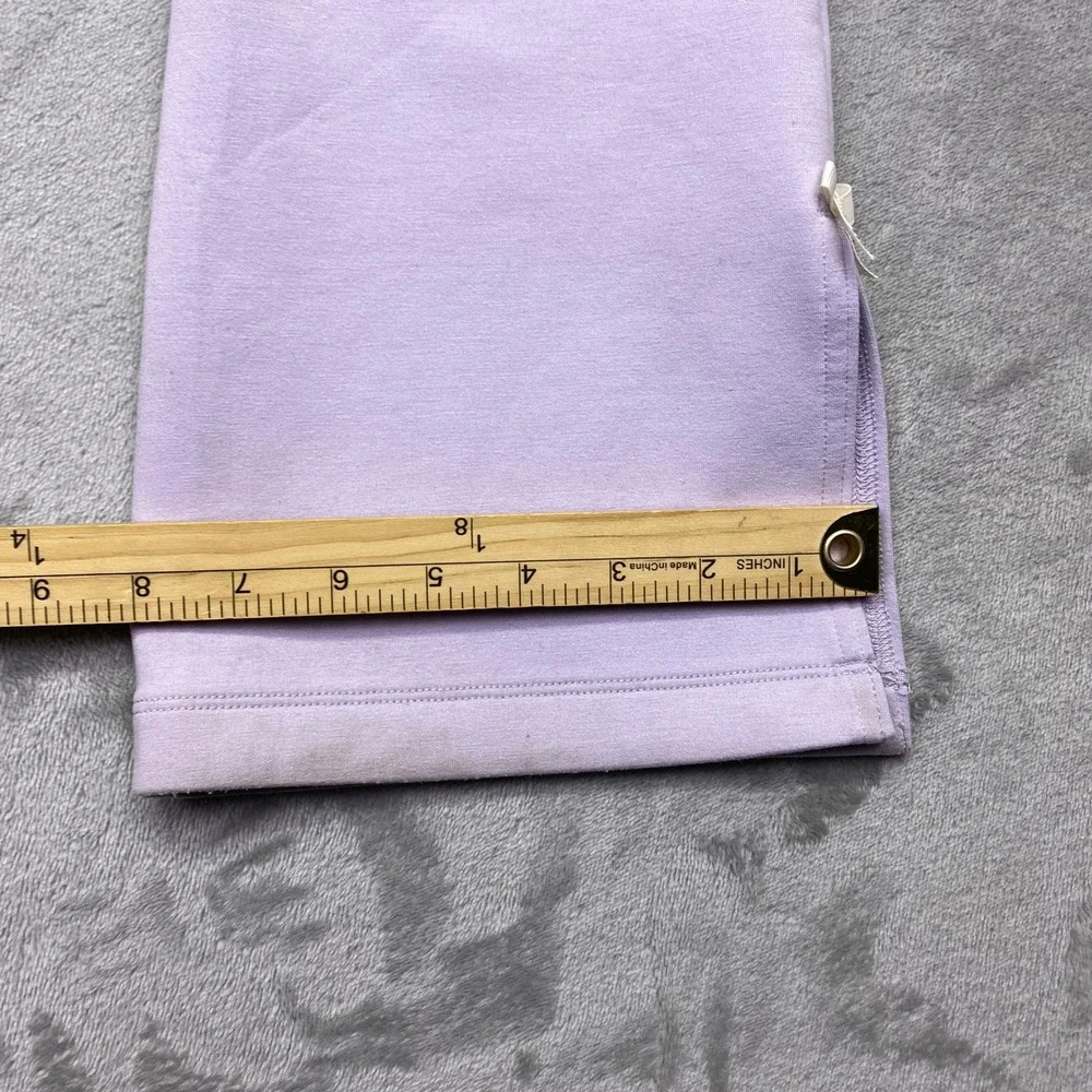 Abercrombie Kids YPB Lavender Purple Flare Leggings‎ Split Hem Size 15/16 Boho